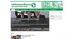 Desktop Screenshot of latinamerika.nu